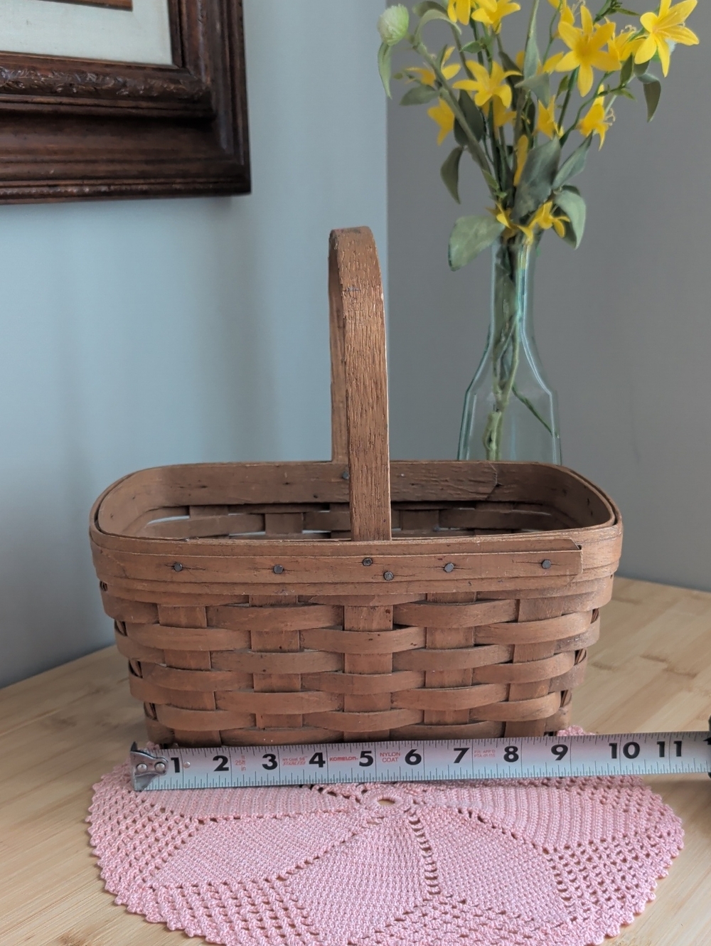 Longaberger 1985 Classic Brown Spring Basket